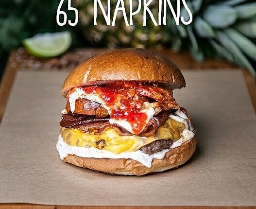The Big Kahuna 65 napkins