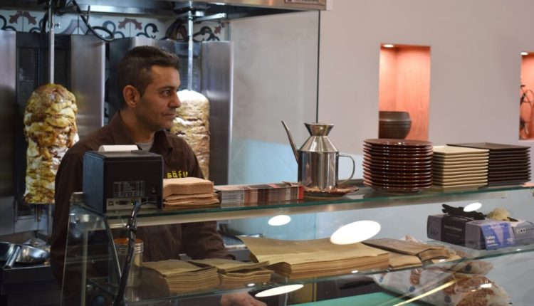 Ahmant Markos at grill