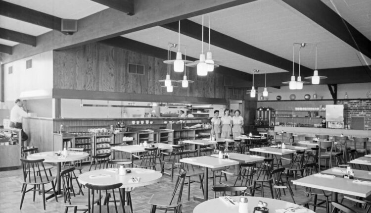 USA, old restaurant