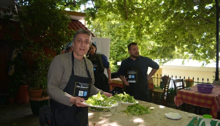 Antoniou, cooking, 2025, Samothraki